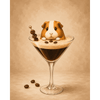 Espresso snorharen - Diamond Painting