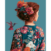 Bloeiende elegantie - Diamond Painting