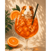 Aperol snorharen - Diamond Painting