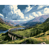 Brug door het dal - Diamond Painting