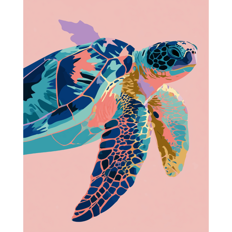 Oceaanziel - Diamond Painting