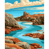 Eiland van Iona - Diamond Painting