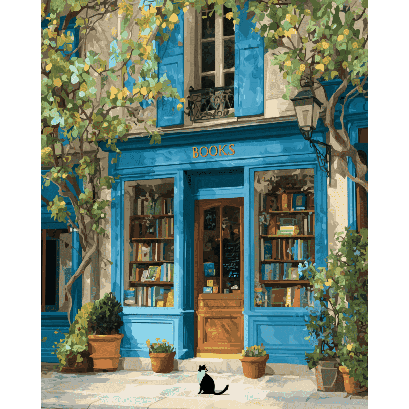 Waar boeken leven - Diamond Painting