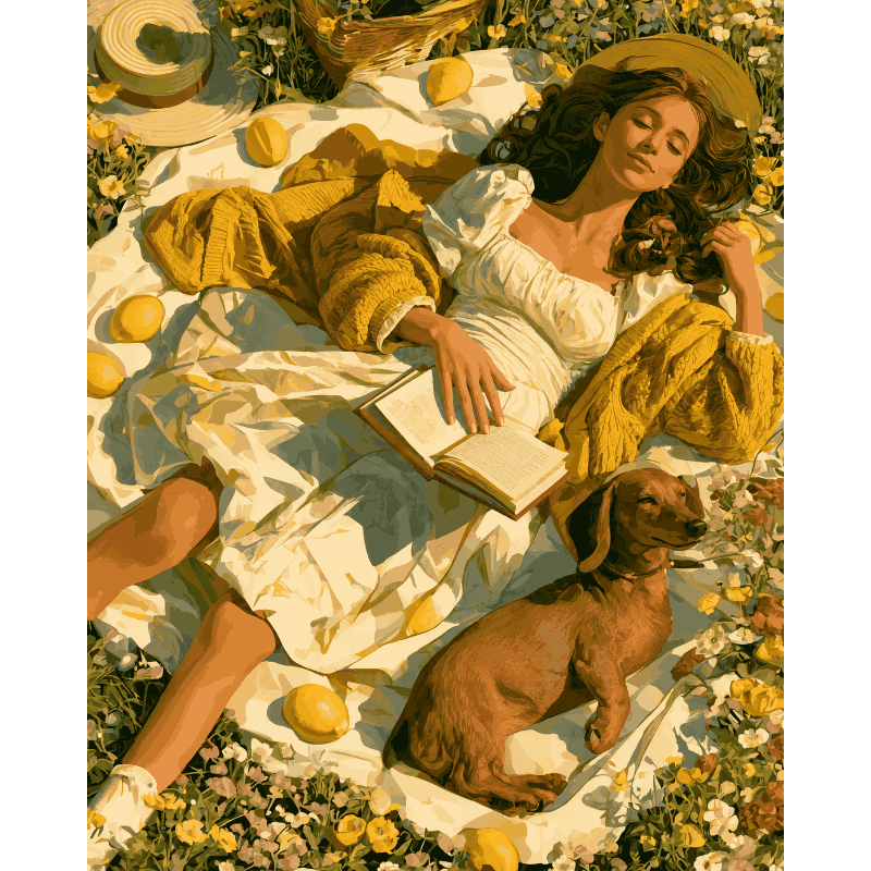 Zomerdagen - Diamond Painting