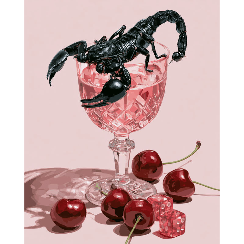 Scorpio Rosé - Diamond Painting