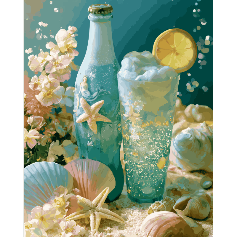 Oceaan fizz - Diamond Painting