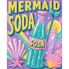 Zeemeermin soda - Diamond Painting