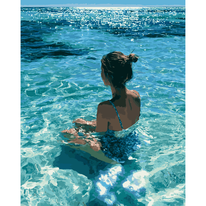 Eindeloze zomer - Diamond Painting