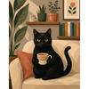 Koffie snorharen - Diamond Painting