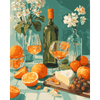 Gouden plakjes - Diamond Painting