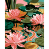 De lotusvijver - Diamond Painting