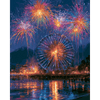Vuurwerk baai - Diamond Painting
