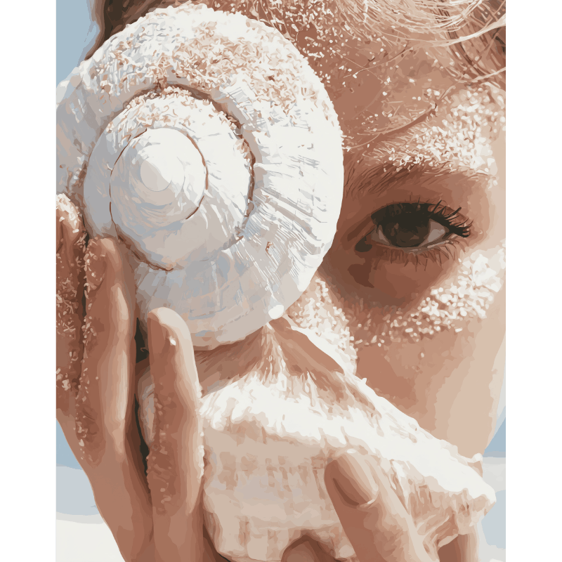 Kust gloed - Diamond Painting