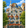 Barcelona kleuren - Diamond Painting