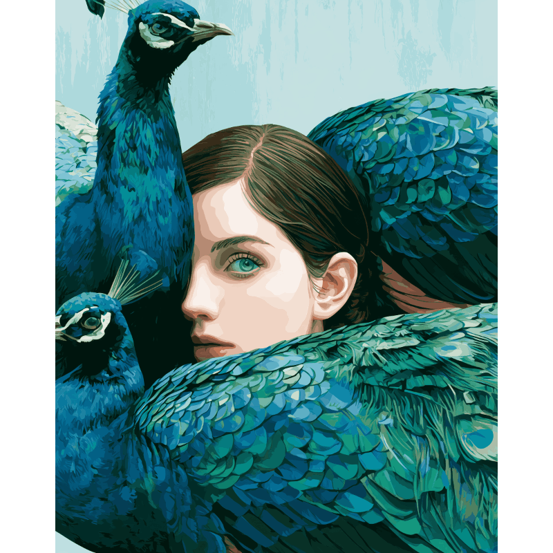Pauwendame - Diamond Painting