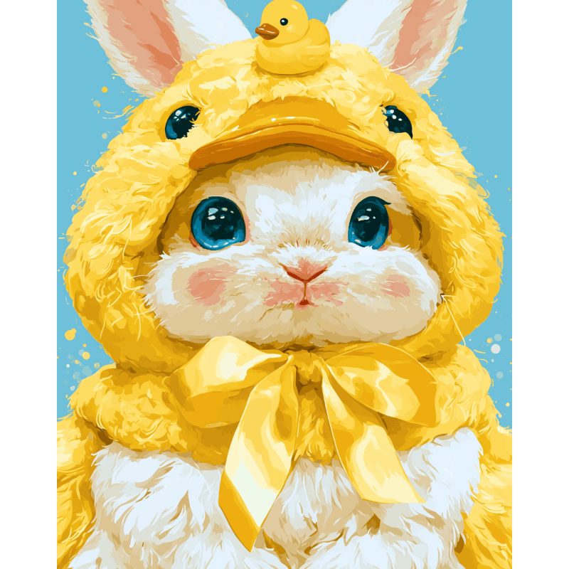 Kawaii konijn - Diamond Painting
