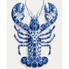Portugese Azulejo kreeft - Diamond Painting