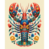 Poolse stijl kreeft - Diamond Painting