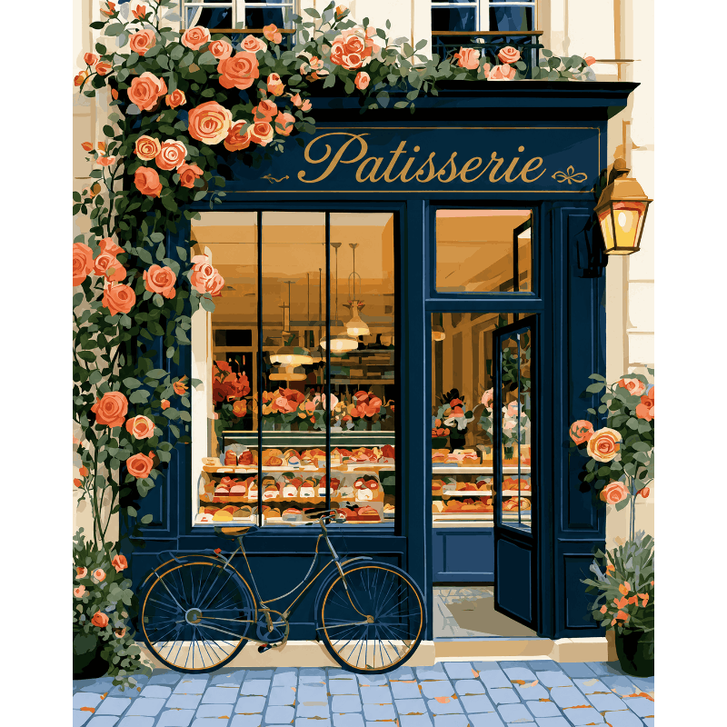 Parijse ochtend - Diamond Painting