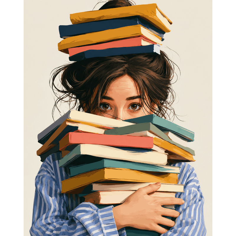 Boeken obsessie - Diamond Painting