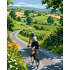 Zomers fietsen - Diamond Painting