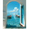 Mediterraanse deuropening - Diamond Painting