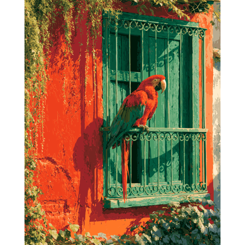 Colombiaanse vriend - Diamond Painting