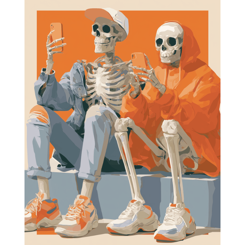 Bone to be wild - Diamond Painting