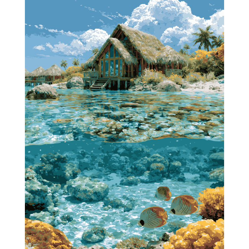 Caribisch geluk - Diamond Painting