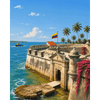 Cartagena muren - Diamond Painting