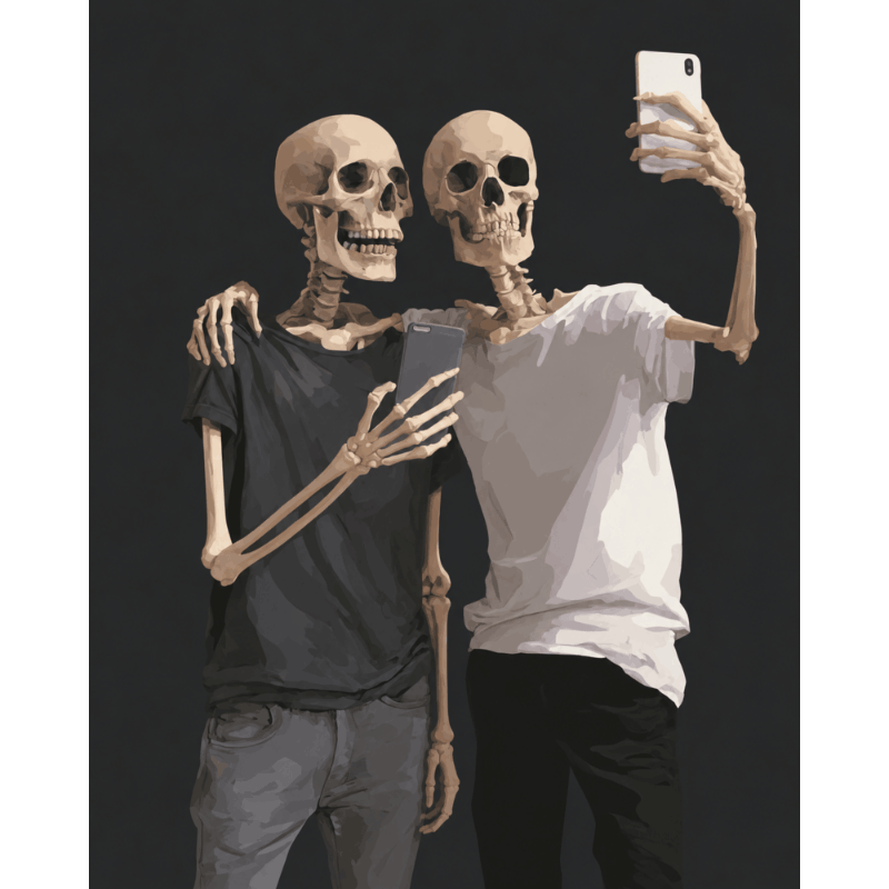 Eeuwige selfie - Diamond Painting