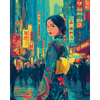 Geisha in Tokio - Diamond Painting