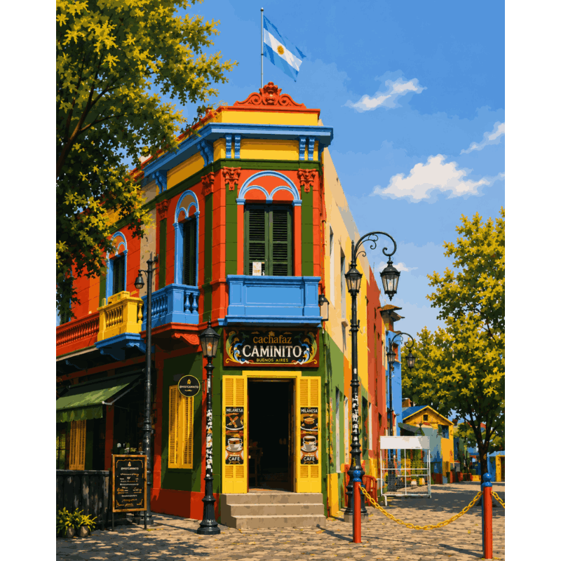 La Boca - Buenos Aires - Diamond Painting