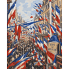 La Rue Montorgueil à Paris, Monet - Diamond Painting