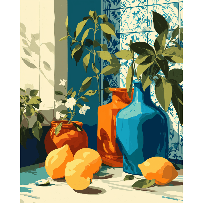 Fris licht - Diamond Painting