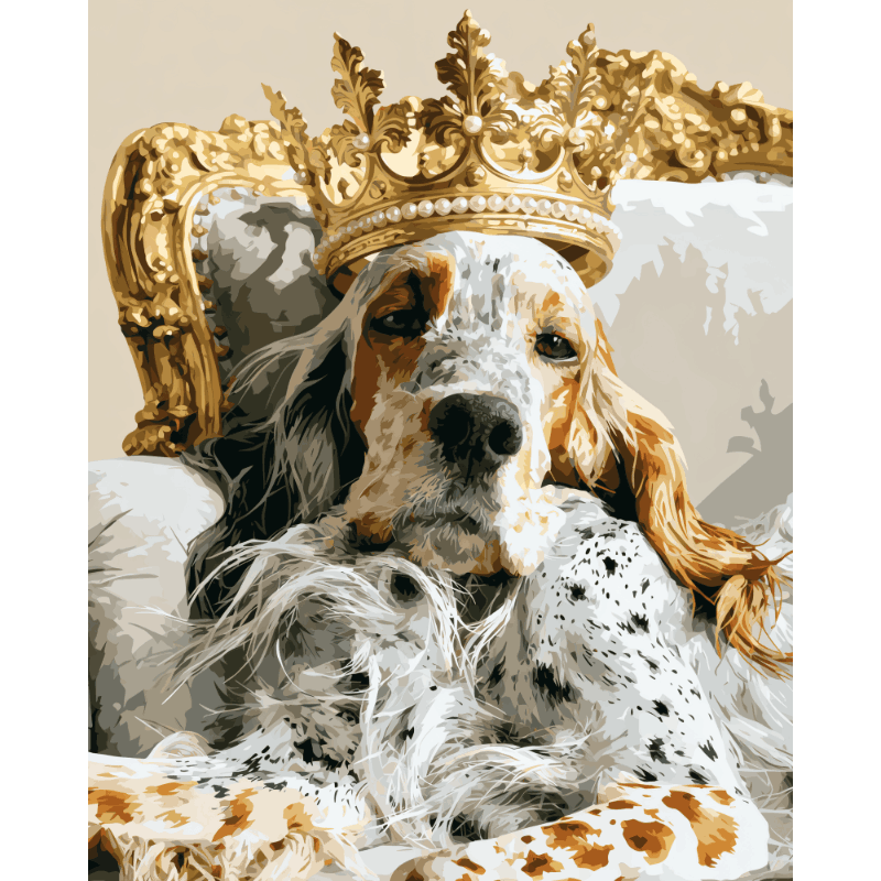 Koninklijke setter - Diamond Painting