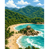 Tayrona park - Diamond Painting