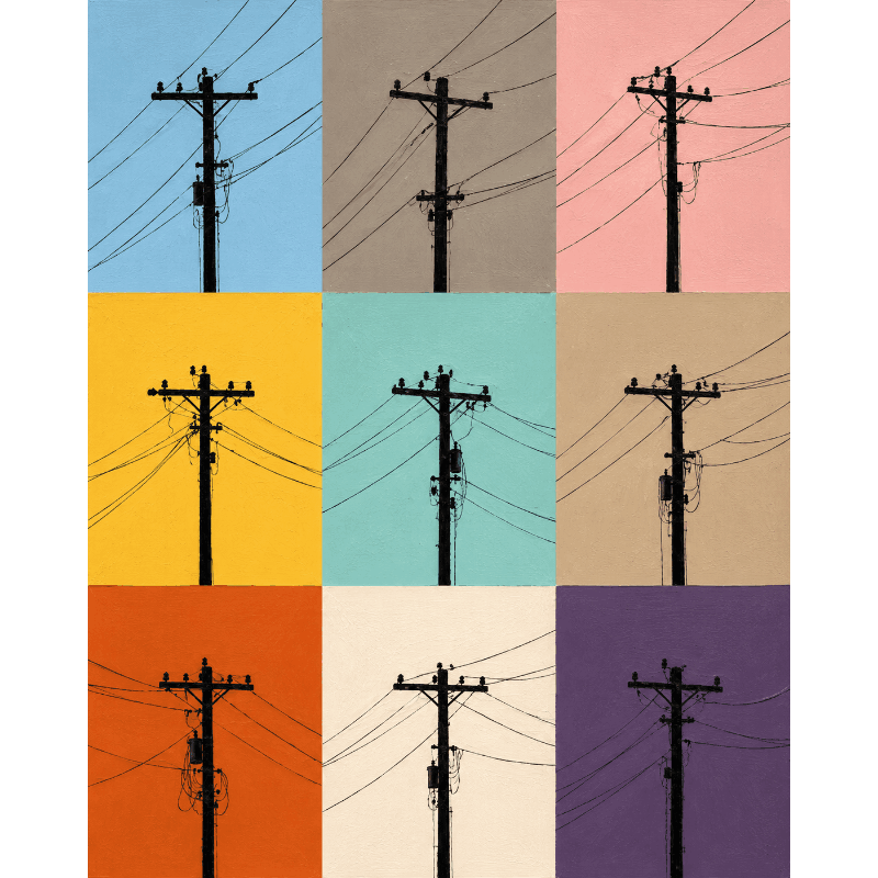 Hoog voltage - Diamond Painting