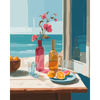 Stilleven aan zee - Diamond Painting