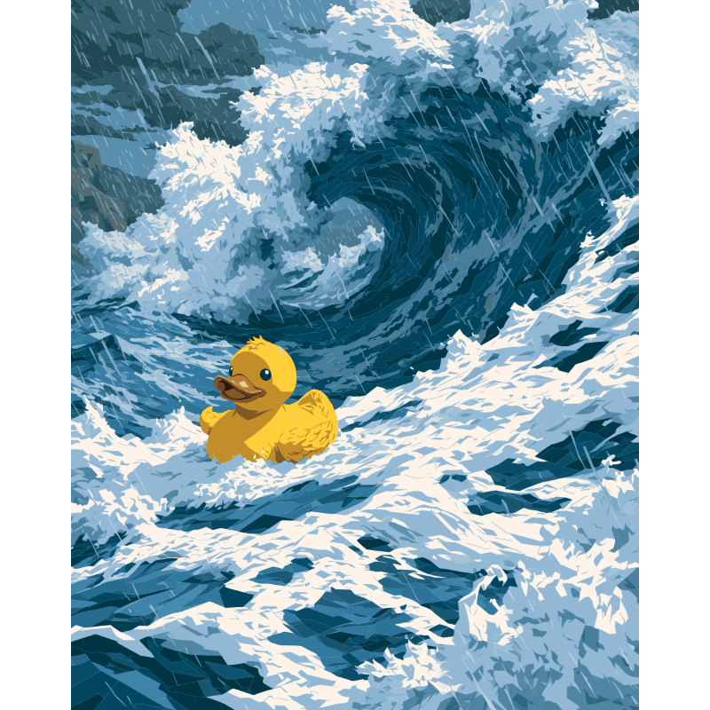 Overlevingsmodus - Diamond Painting