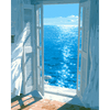 Open raam - Diamond Painting
