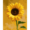 Enkele zonnebloem - Diamond Painting