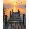 Houten steigers - Diamond Painting
