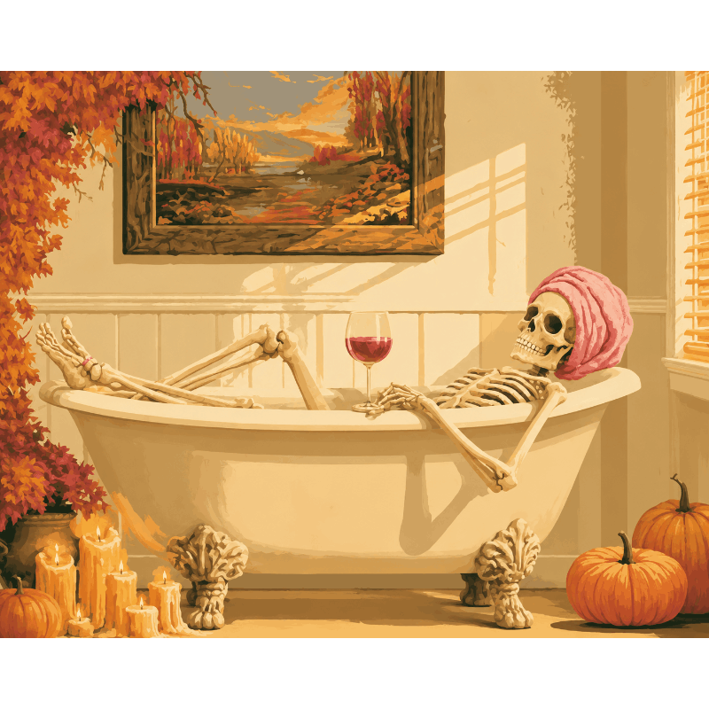 Spa to Die For - Diamond Painting