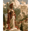 Krijger Athena - Diamond Painting