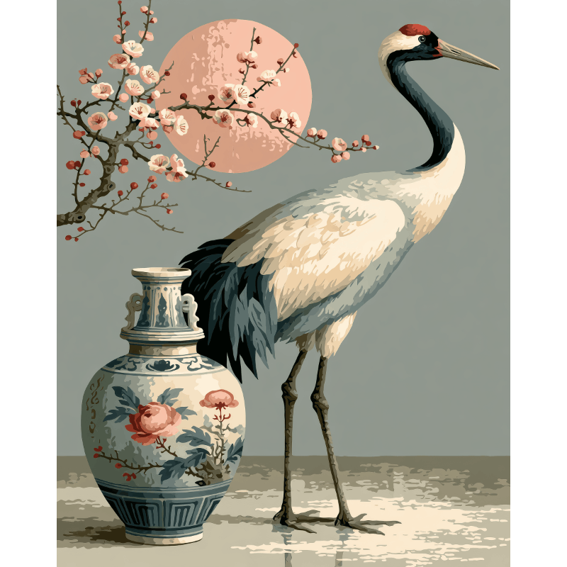 Oosterse elegantie - Diamond Painting