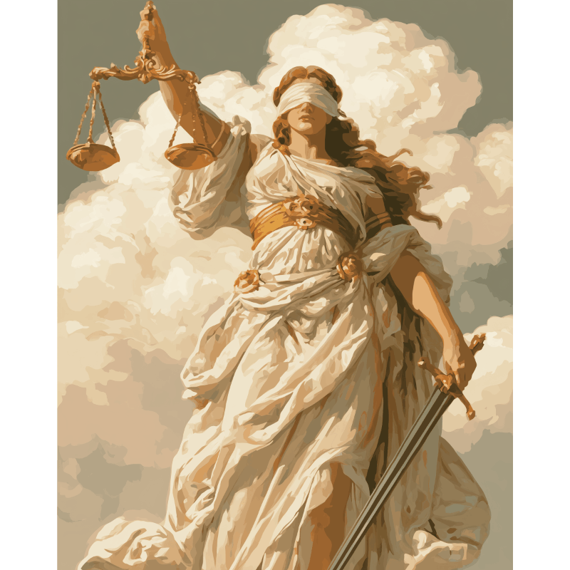 Themis aan het werk - Diamond Painting
