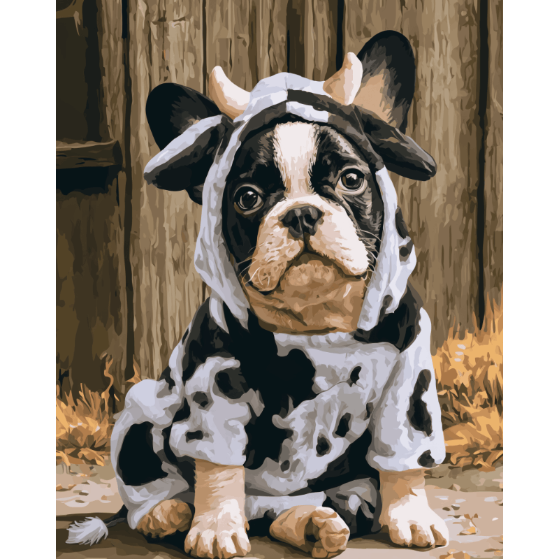 Gevlekte hond - Diamond Painting