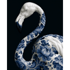 Delfts blauwe flamingo - Diamond Painting
