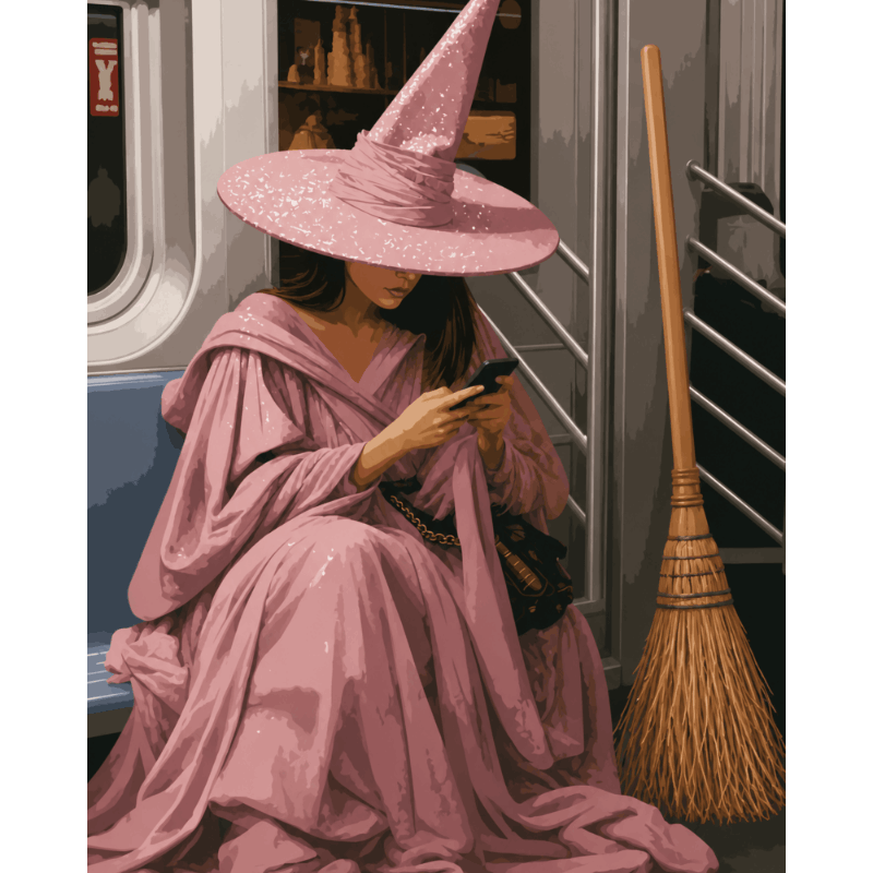 Betoverde pendelaar - Diamond Painting